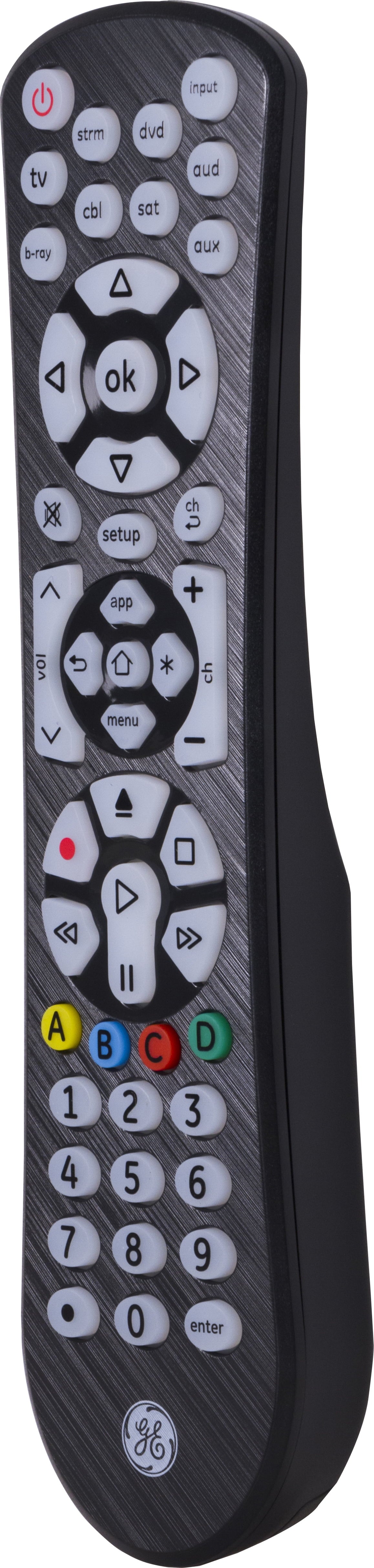 8-Device Backlit Universal TV Remote Control in Black, 41567