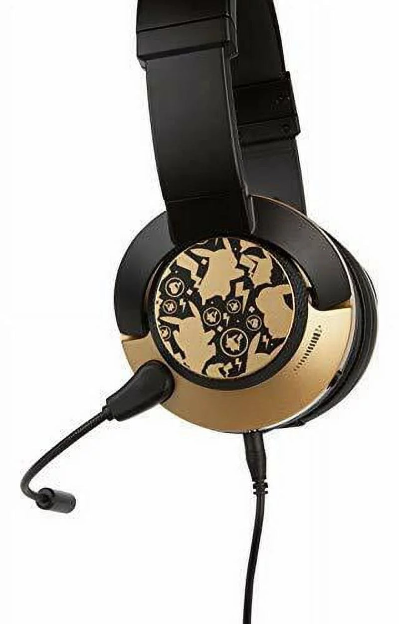 Wired Gaming Headset - Pokemon Pikachu Gold - Pokemon